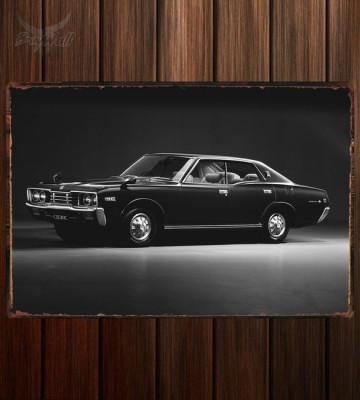 Металлическая табличка Nissan Cedric Hardtop (330) 481